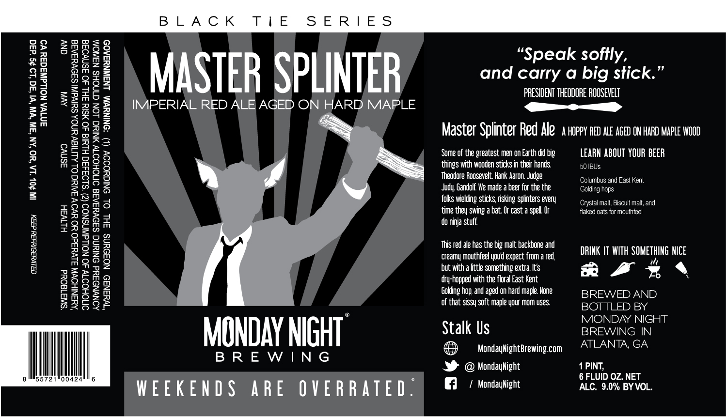 Monday Night Master Splinter
