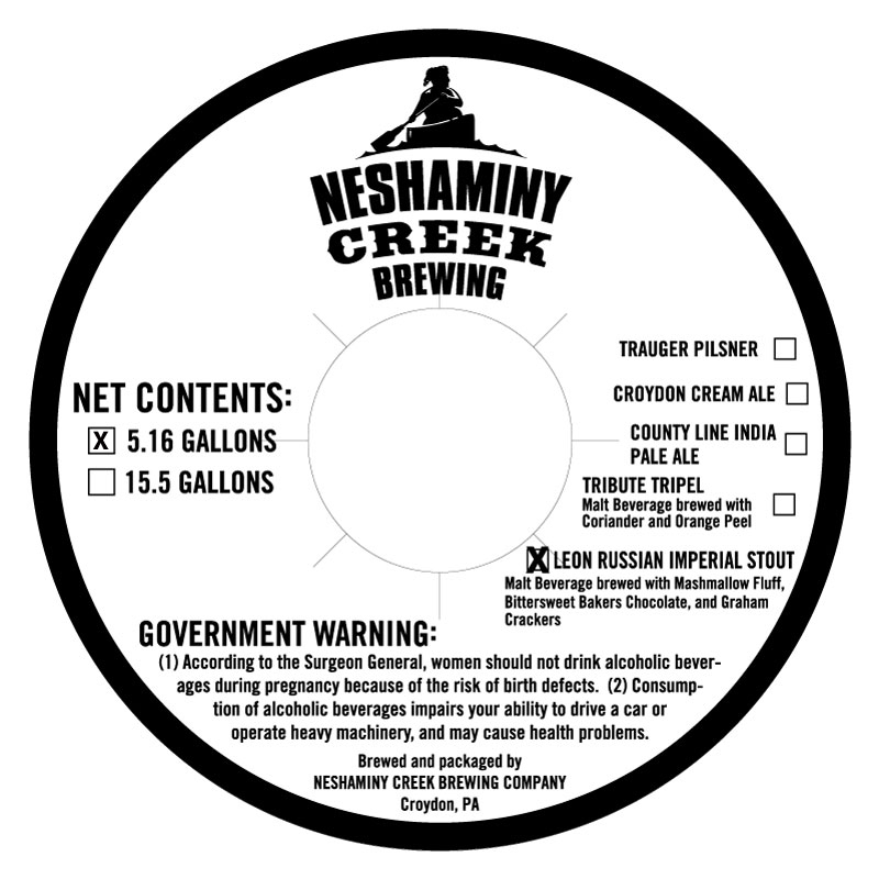 Neshimany Creek Leon Russian Imperial Stout