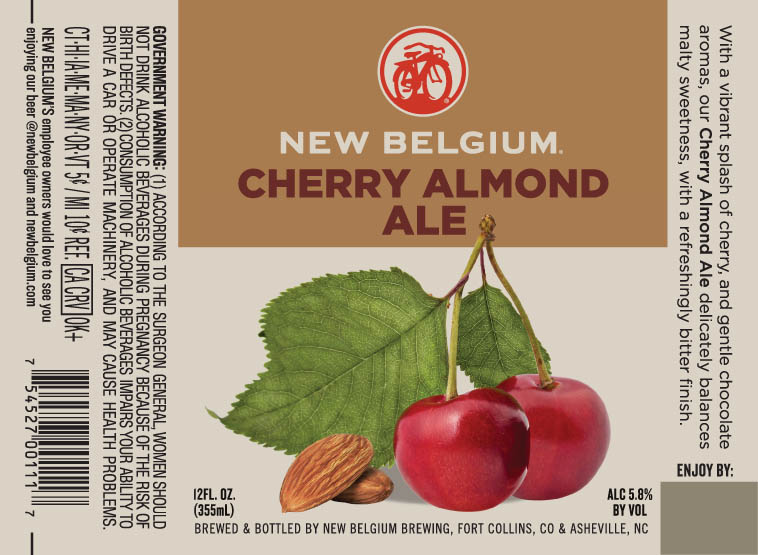 New Belgium Cherry Almond Ale