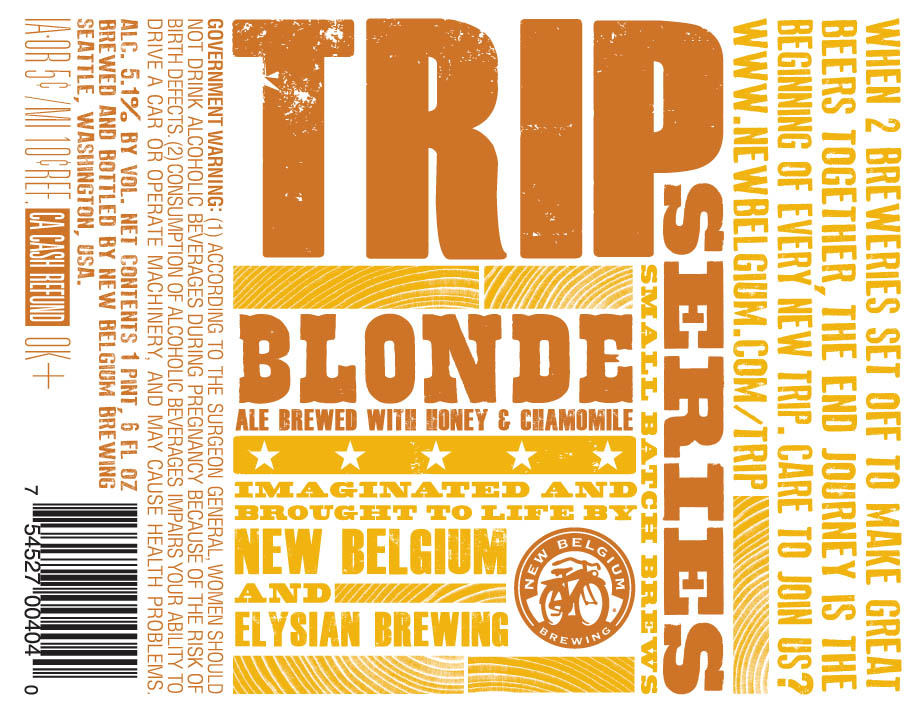 New Belgium Elysian Trip Series Blonde Ale