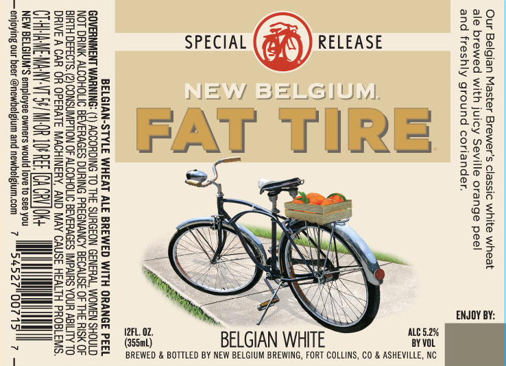New Belgium Fat Tire White Ale