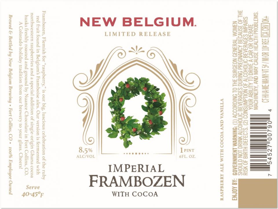 New Belgium Imperial Frambozen with Cocoa