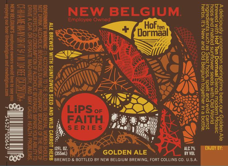 New Belgium Lips of Faith Golden Ale