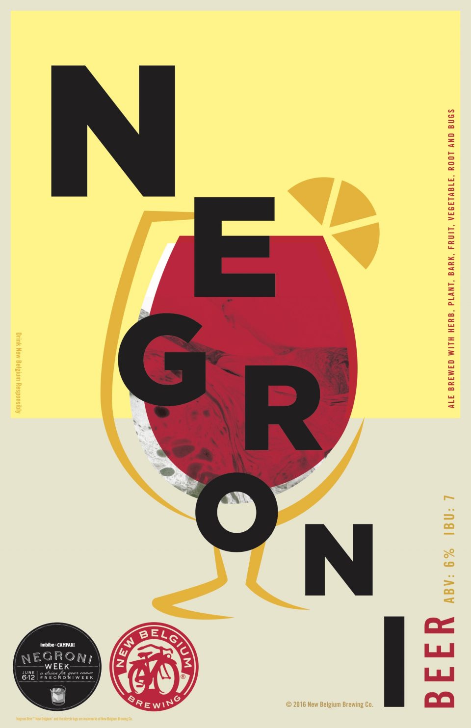 New Belgium Negroni Beer