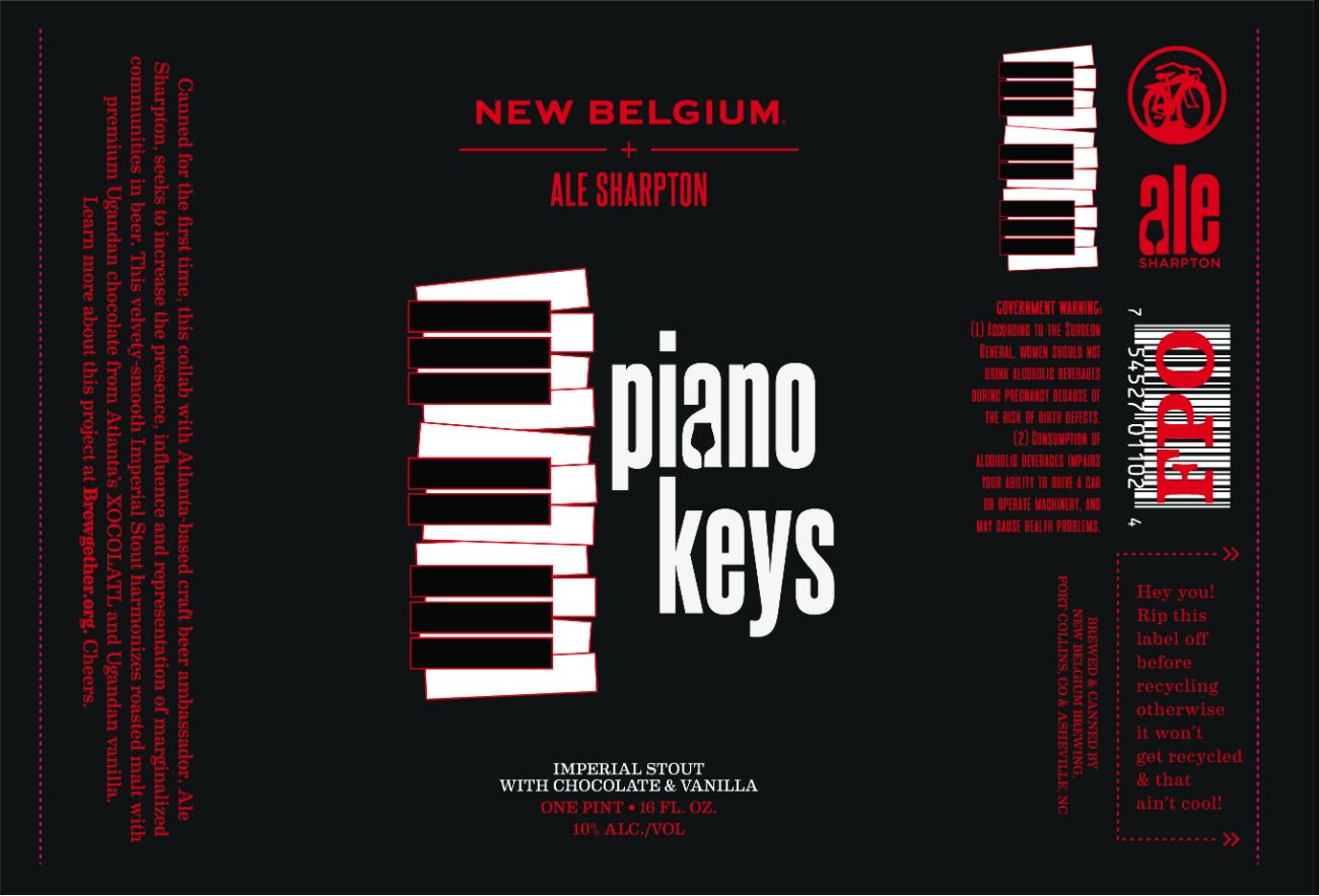 New Belgium Piano Keys