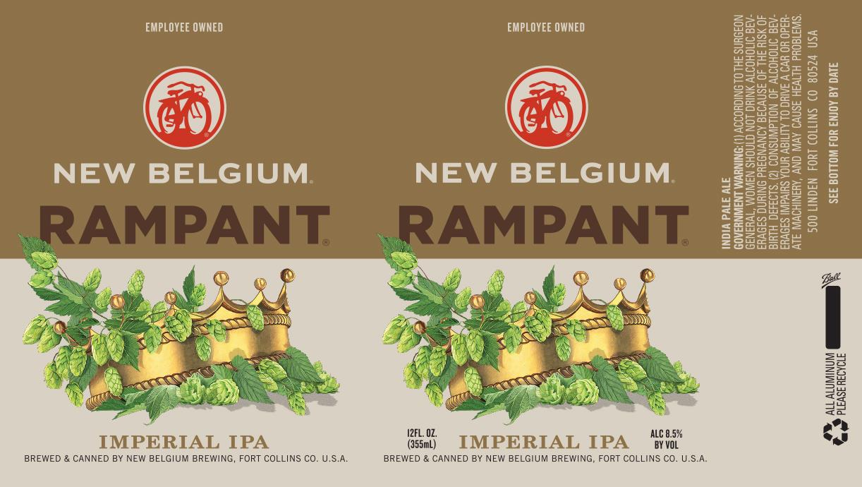 New Belgium Rampant Imperial IPA Cans