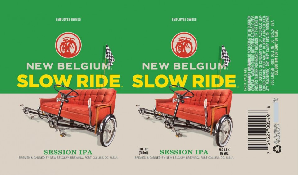 New Belgium Slow Ride Session IPA Cans