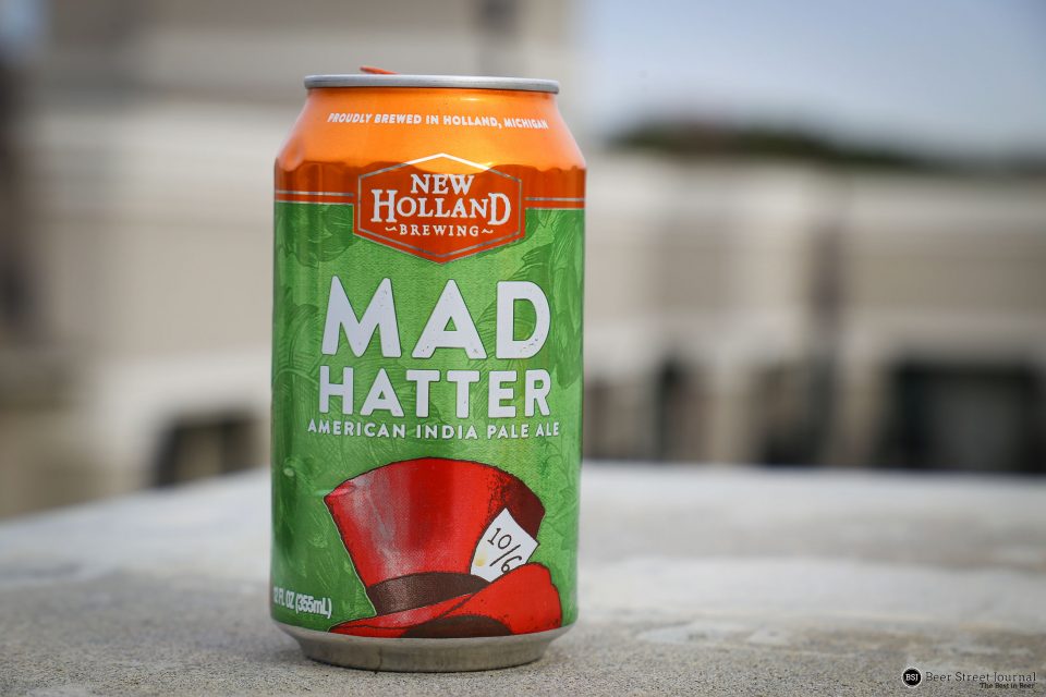 New Holland Mad Hatter IPA can
