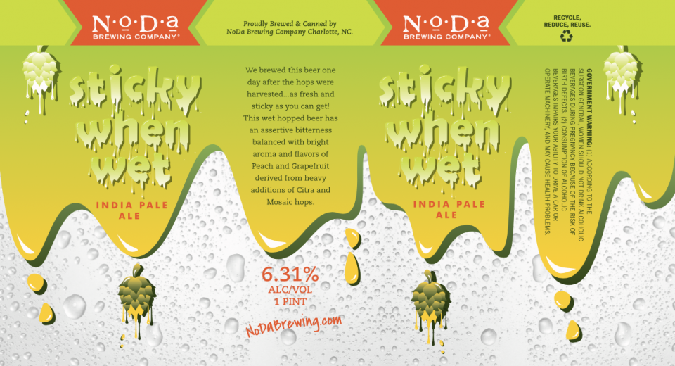 NoDa Sticky When Wet
