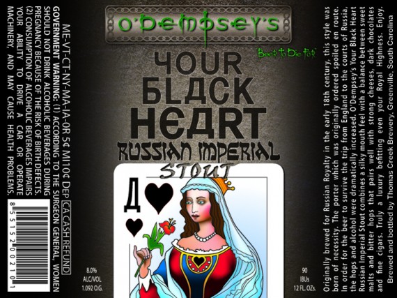 O'Dempsey's Your Black Heart