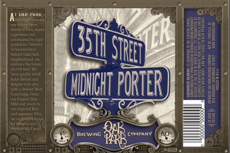 Oak Park 35th Street Midnight Porter