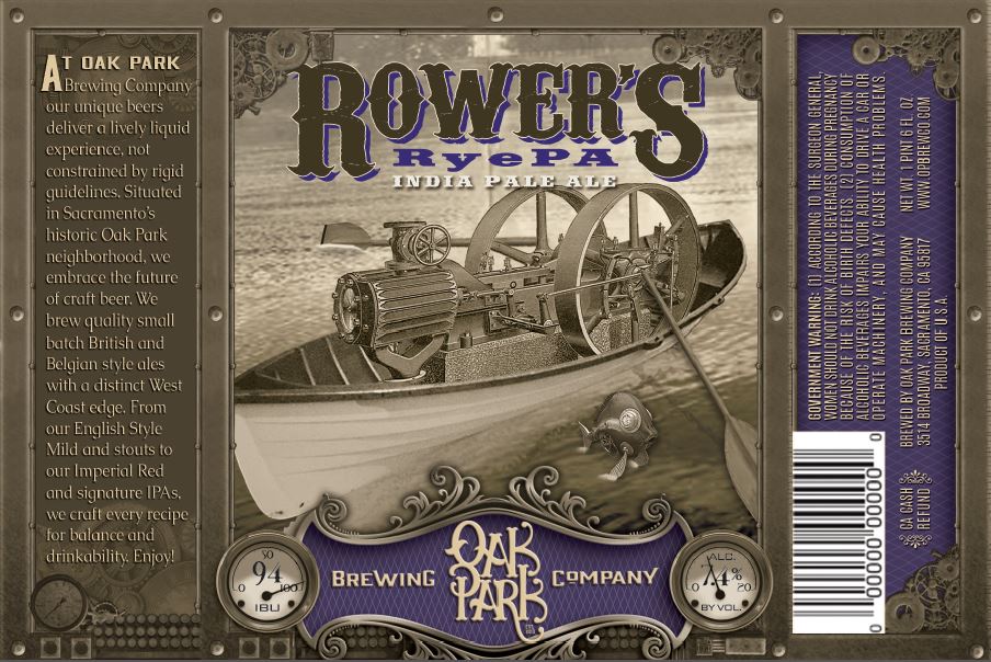 Oak Park Brewing Rower's RyePA