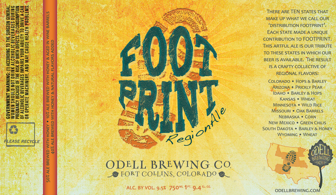 Odell Footprint Region Ale