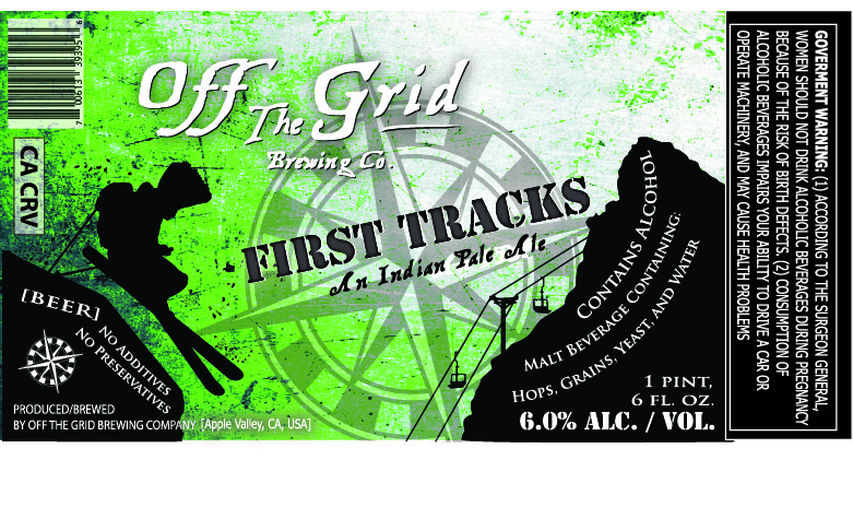 Off the Grid Brewing First Tracks
