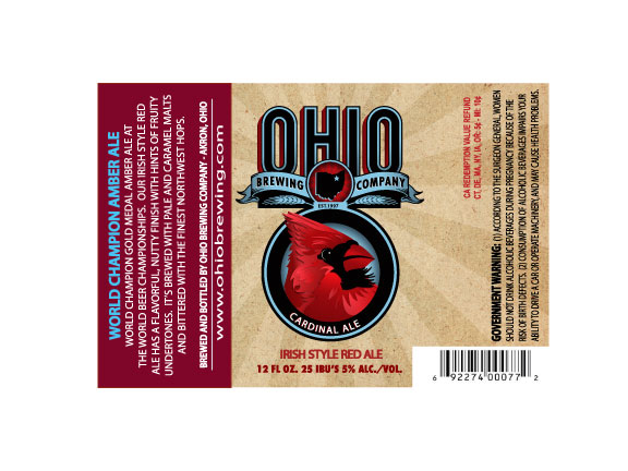 Ohio Brewing Cardinal Ale