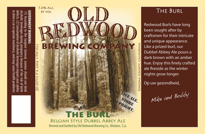 Old Redwood Brewing The Burl