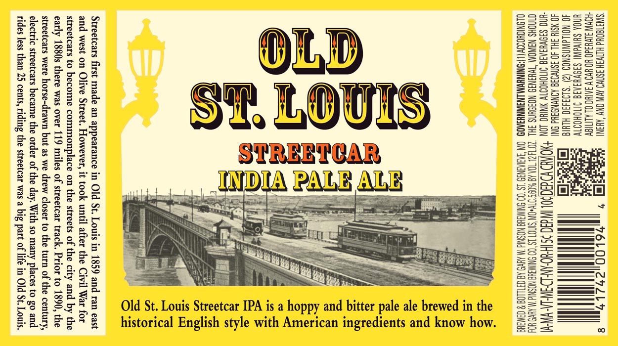 Old St Louis Streetcar India Pale Ale