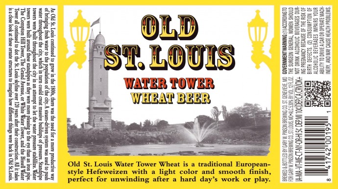 Old St. Louis Water Tower Wheat Beer