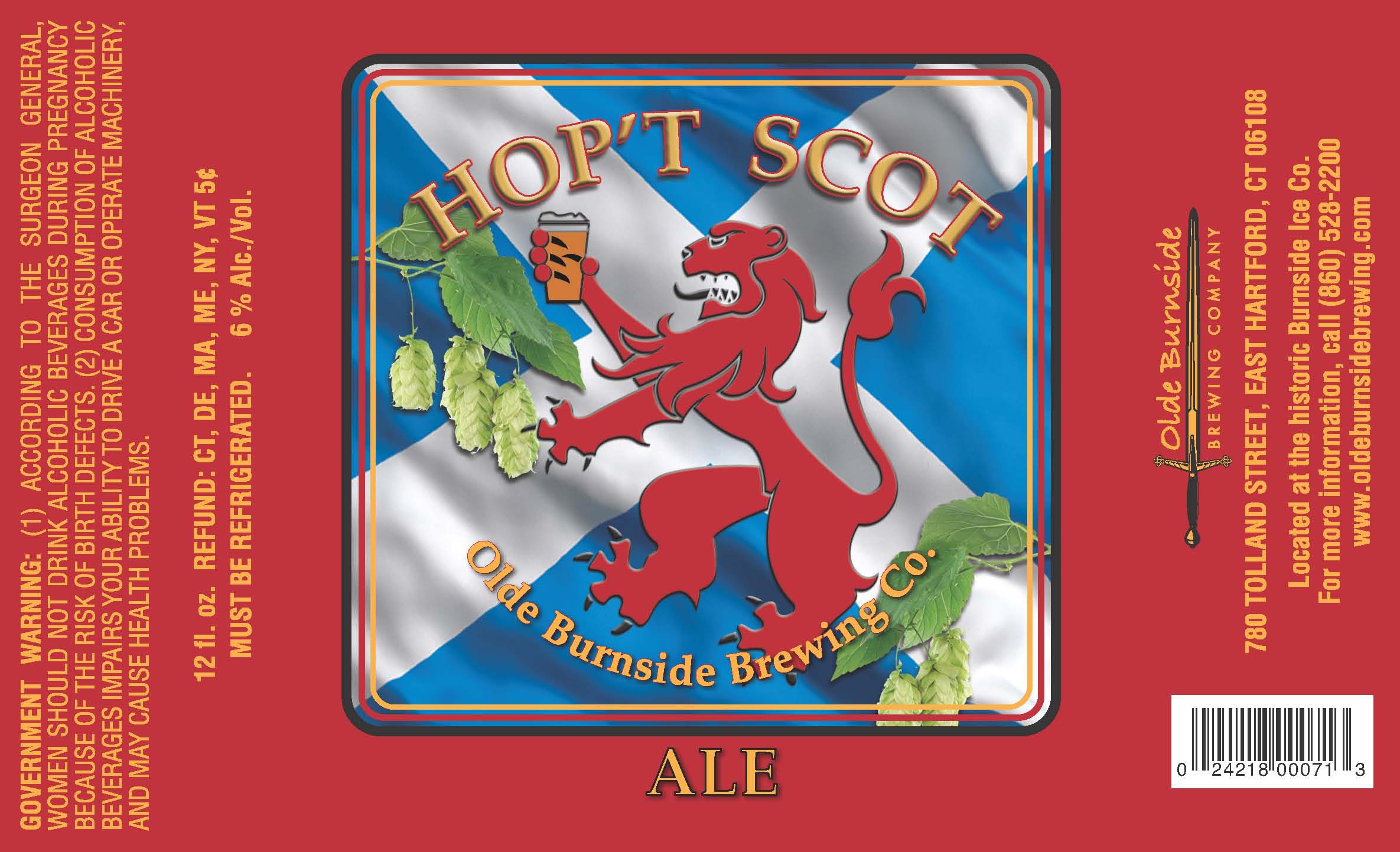 Olde Burnside Brewing Hop't Scot