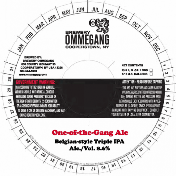Ommegang One Of The Gang