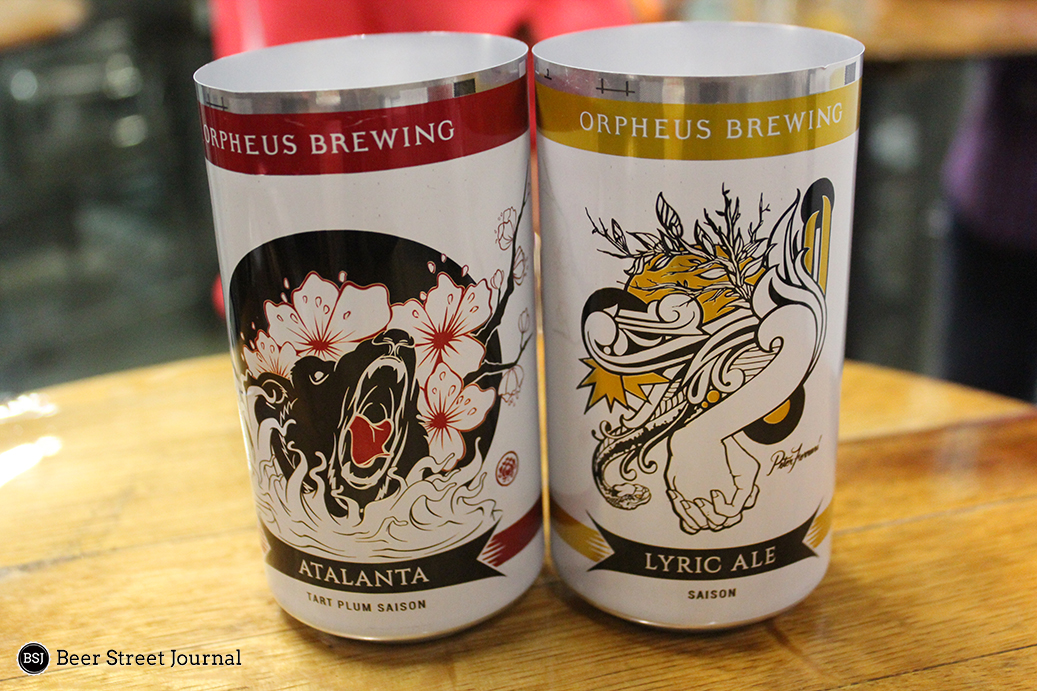 Orpheus Brewing Cans