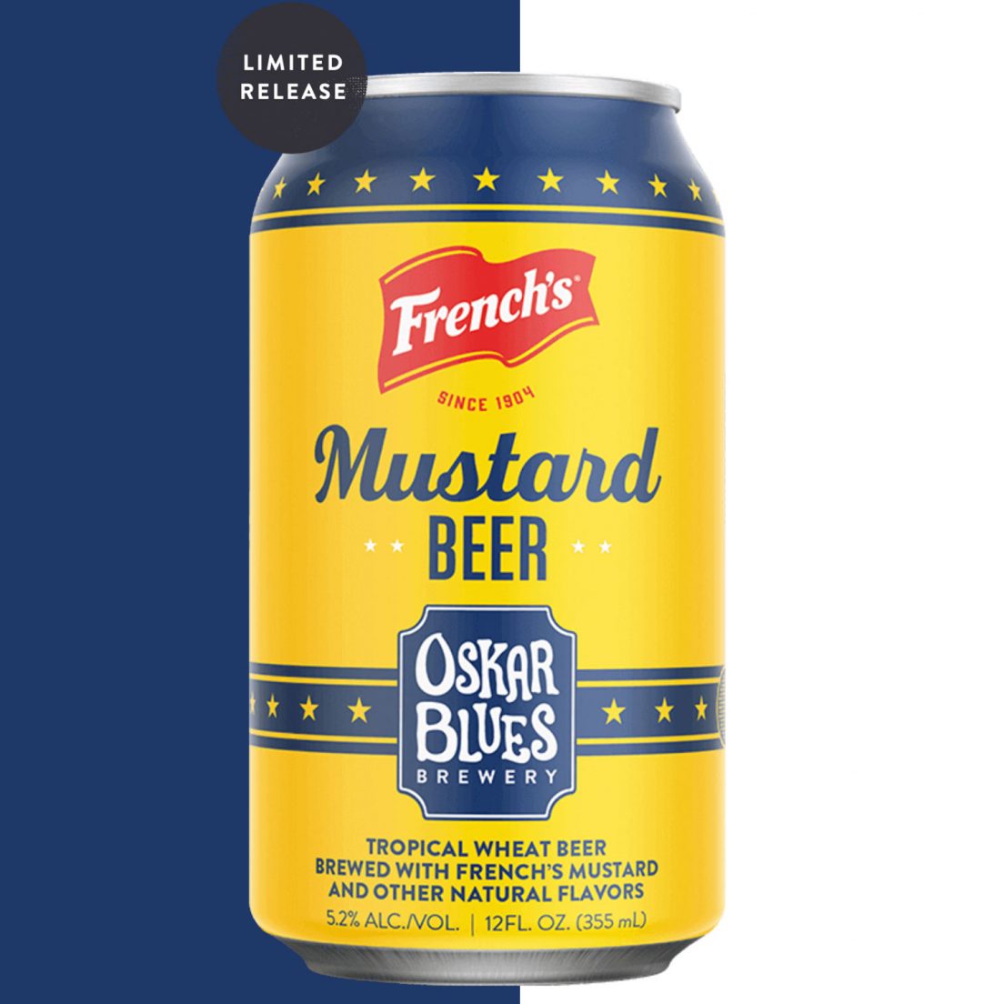 Oskar Blues Mustard Beer