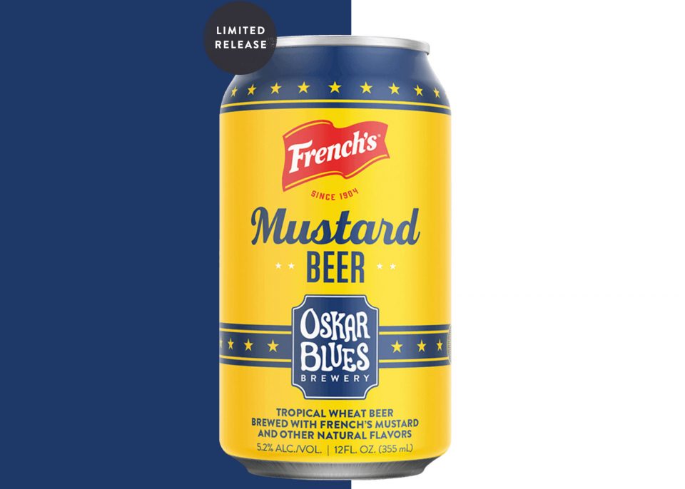 Oskar Blues Mustard Beer