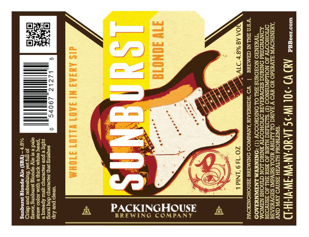 Packinghouse Sunburst Blonde Ale