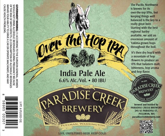 Paradise Creek Over The Top IPA
