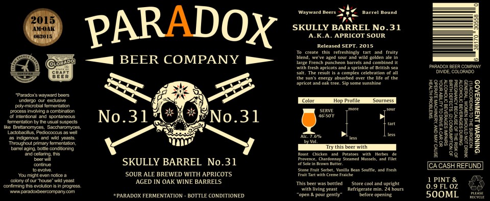 Paradox Skully Barrel No. 31