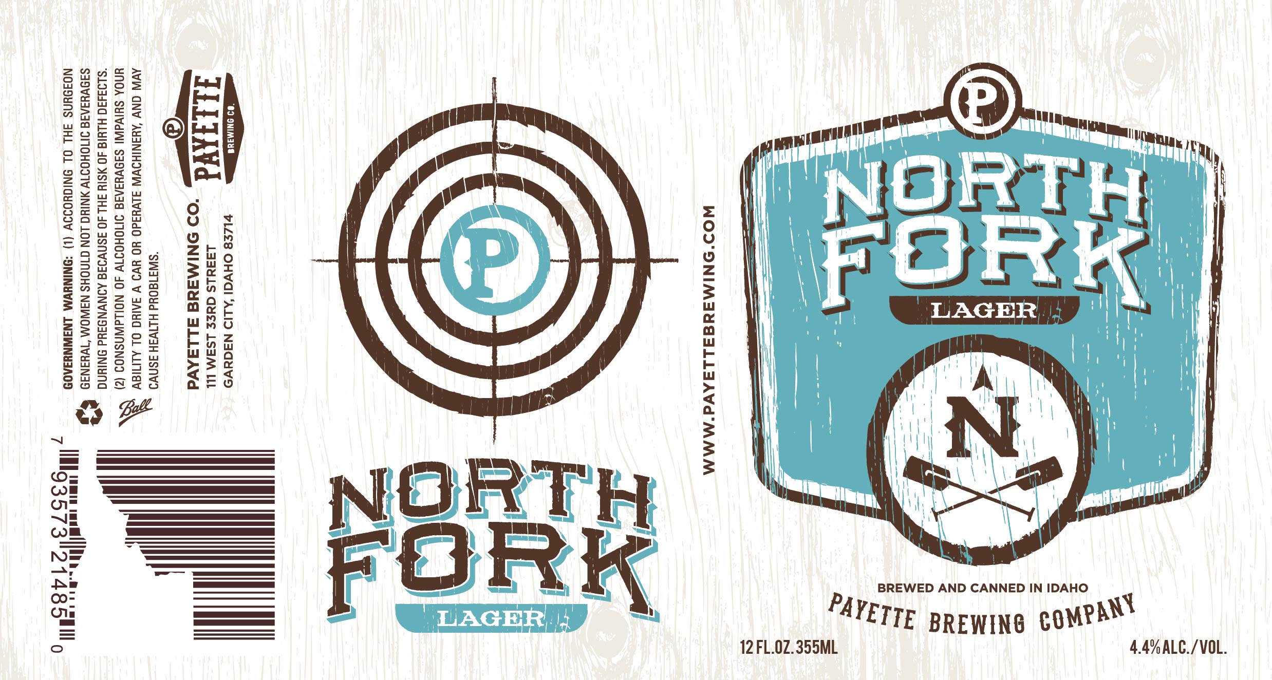 Payette Brewing North Fork Lager