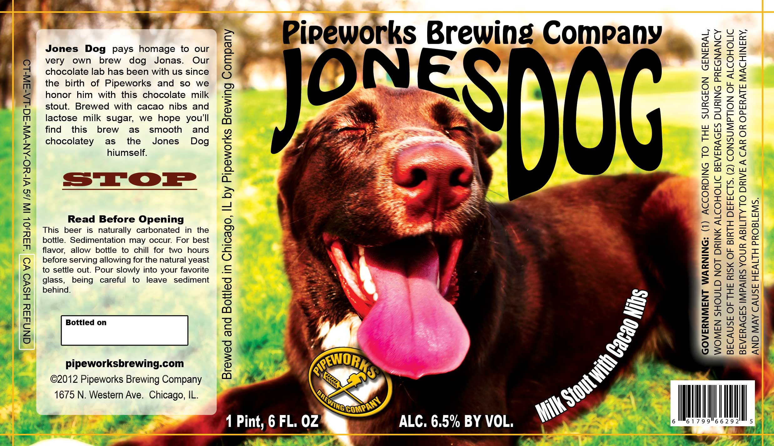 Pipeworks Jones Dog