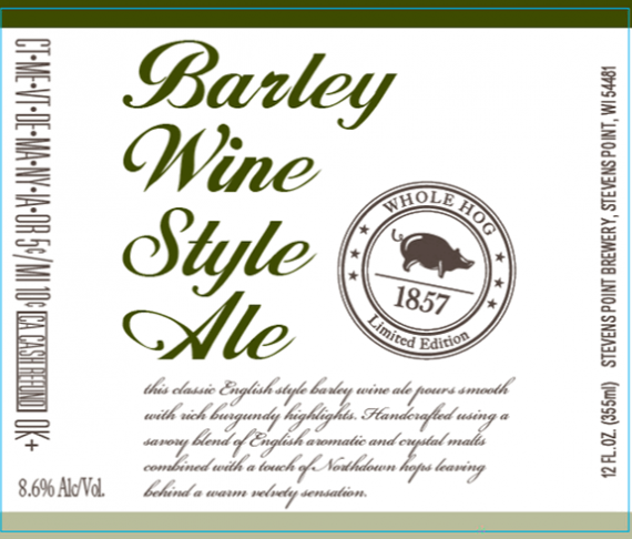Point Barley Wine Ale