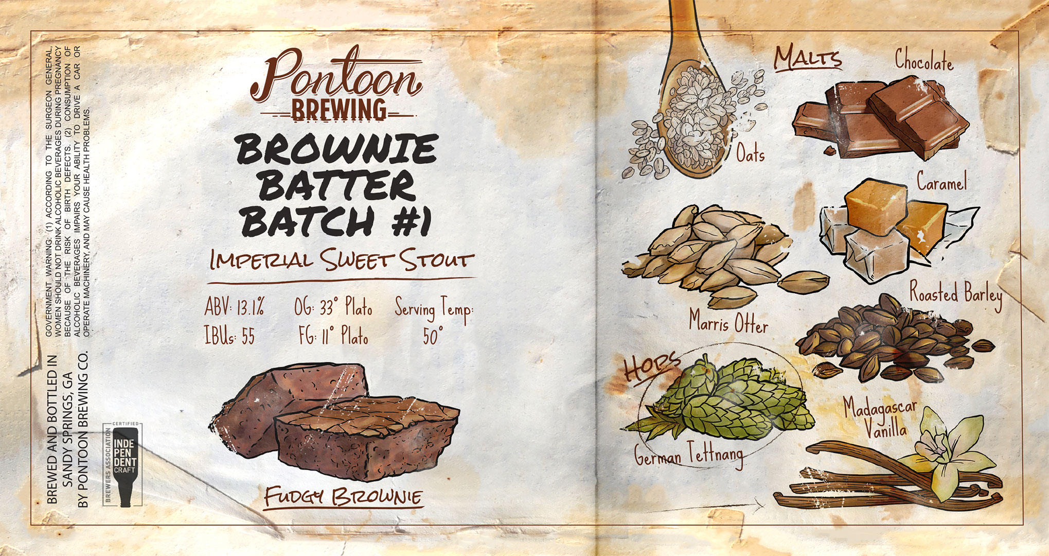 Pontoon Brewing Brownie Batter