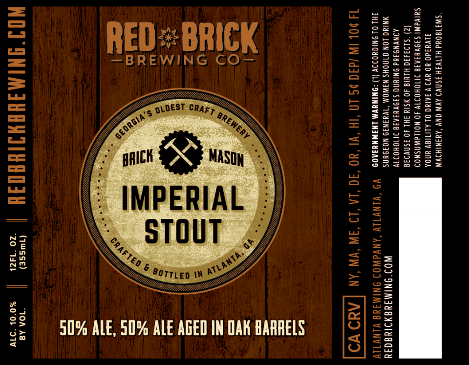 Red Brick Imperial Stout 2015