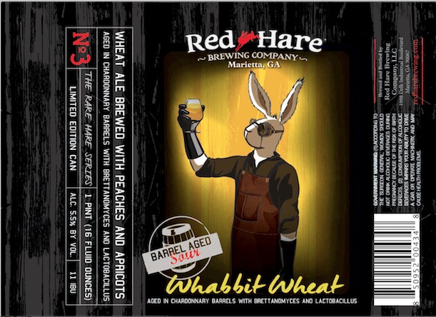 Red Hare Barrel Aged Sour Whabbit Wheat