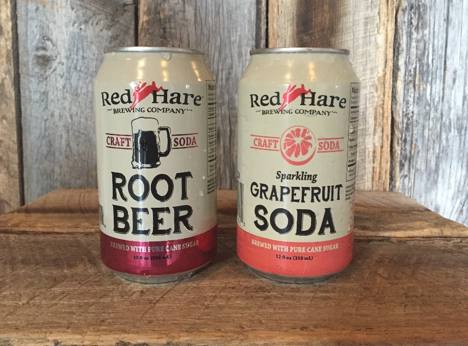 Red Hare Sparkling Grapefruit Soda