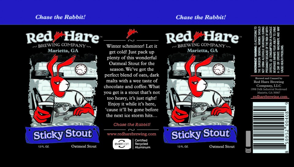 Red Hare Sticky Stout