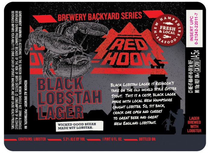 Redhook Black Lobstah Lager