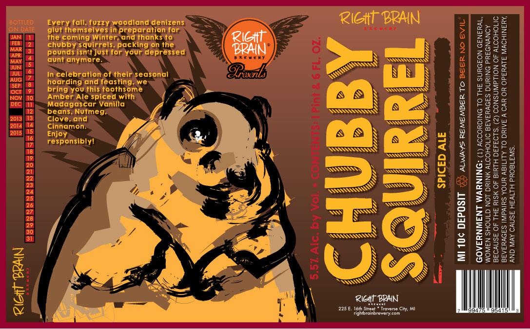 Right Brain Brewery Chubby Squirrel