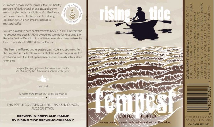 Rising Tide Tempest Coffee Porter