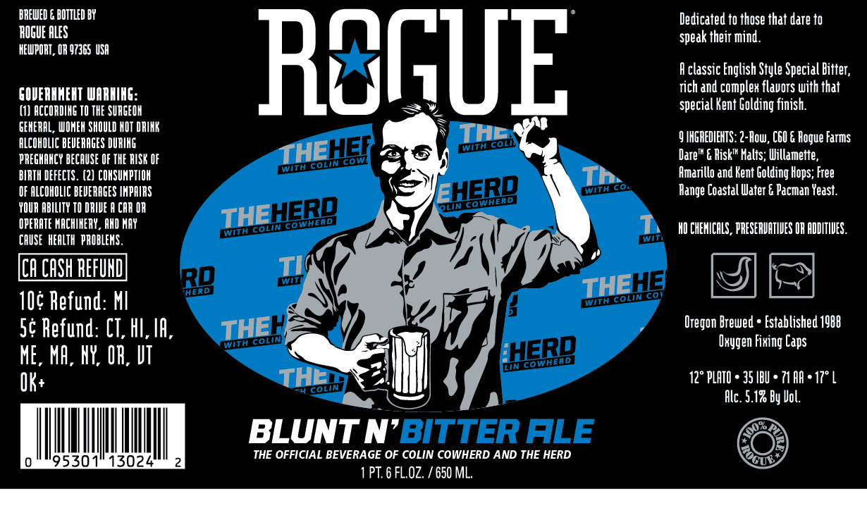 Rogue Blunt N' Bitter Ale