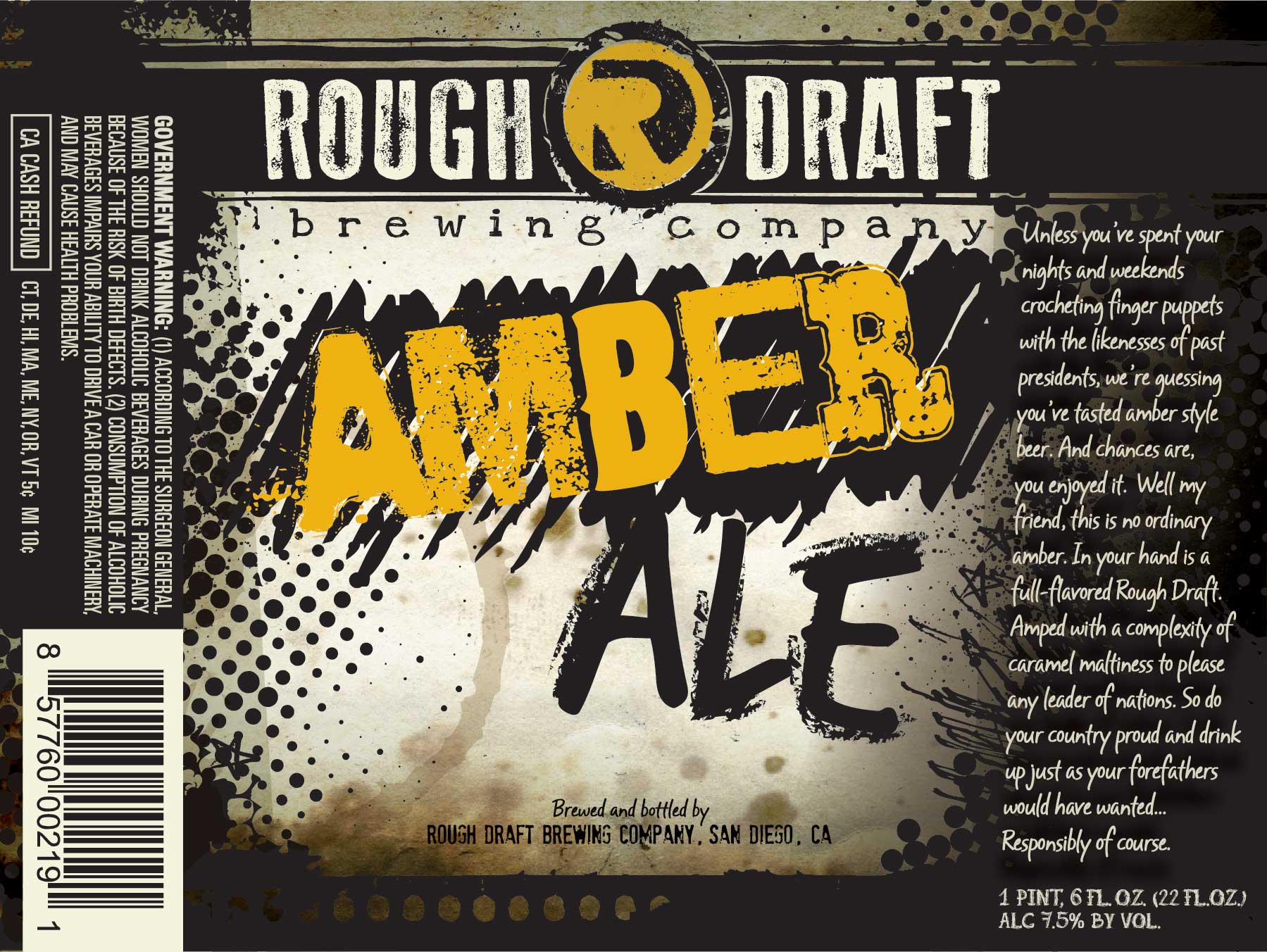 Rough Draft Amber Ale