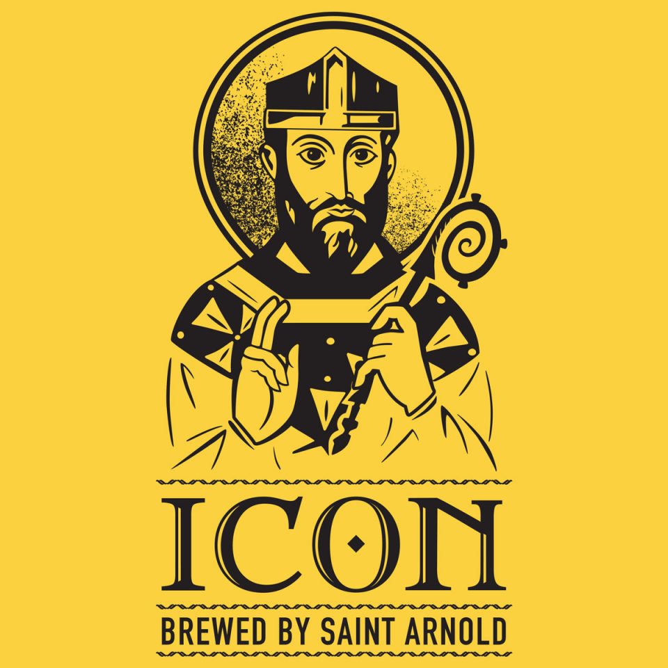 Saint Arnold Icon Gold