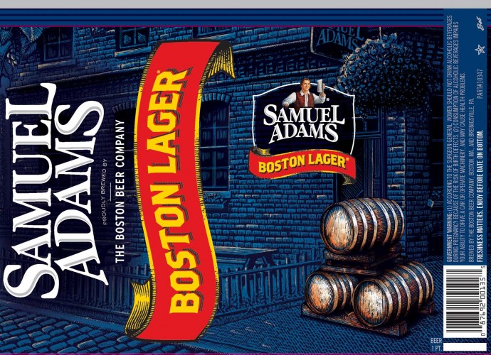 Samuel Adams 16oz Lager Cans