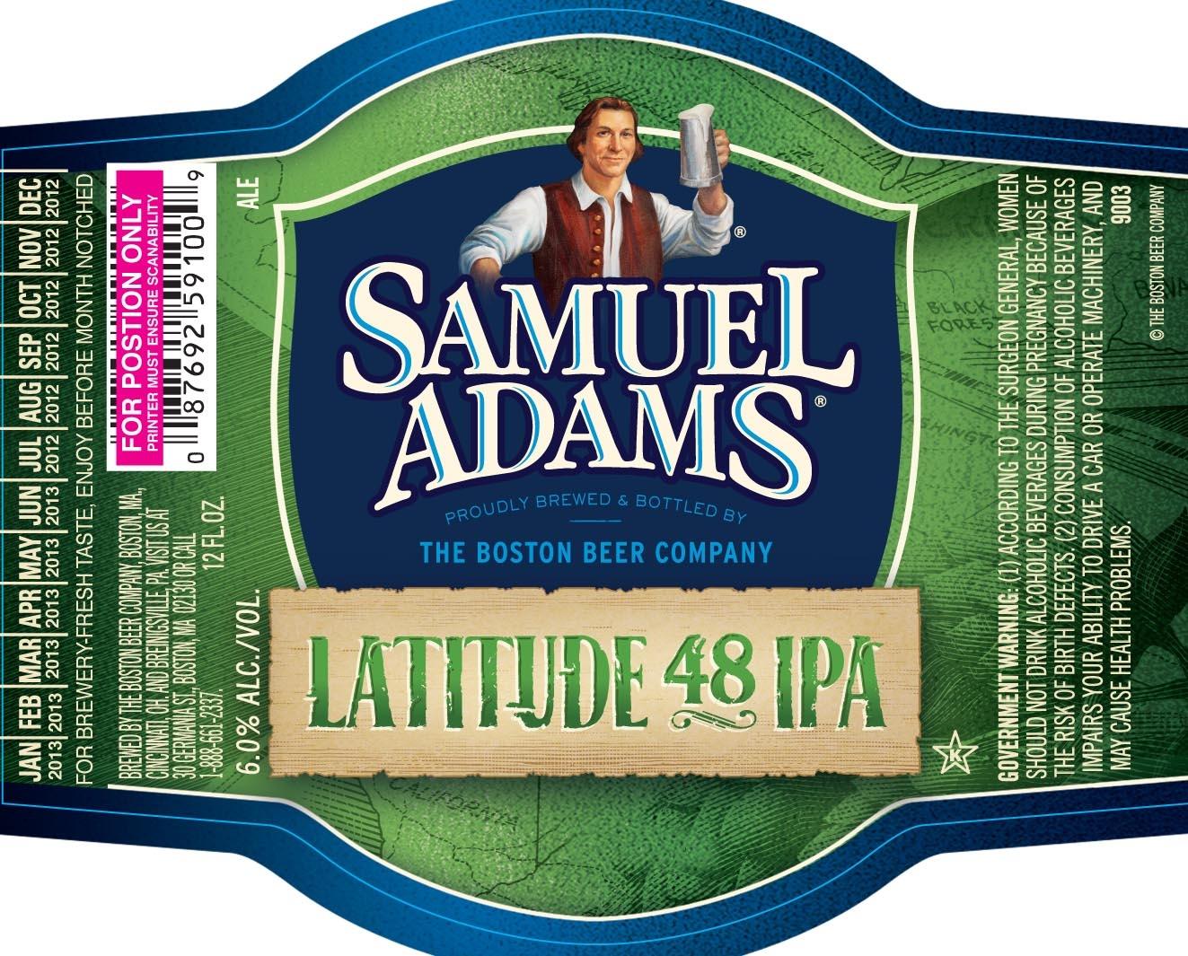 Samuel Adams Latitude 48 IPA