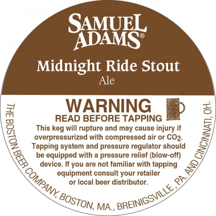 Samuel Adams Midnight Ride Stout