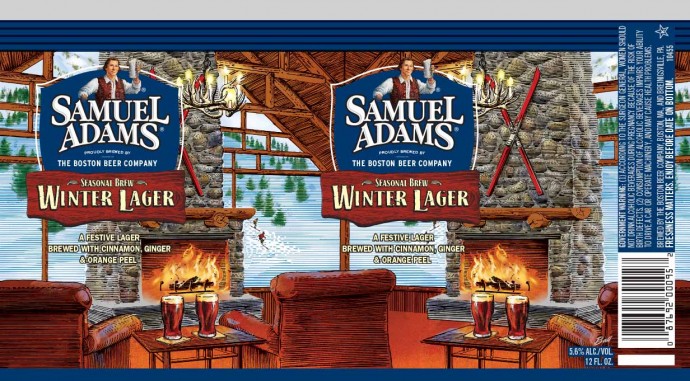 Samuel Adams Winter Lager Cans