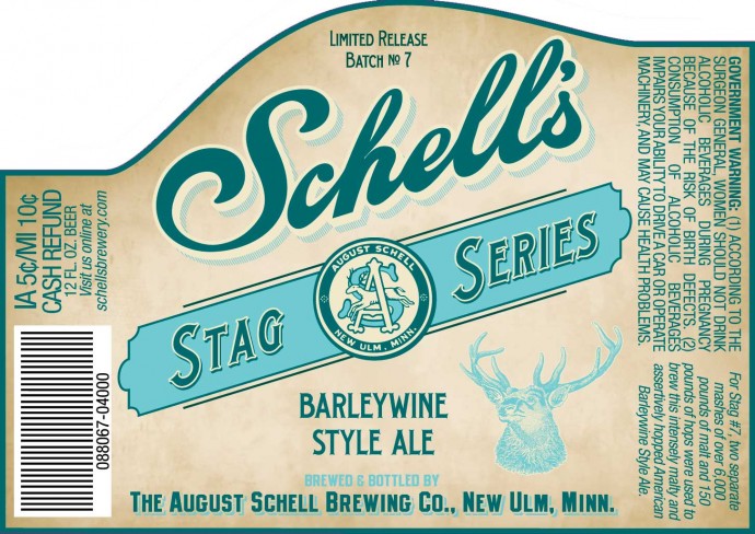 Schell's Stag Series Barleywine Ale