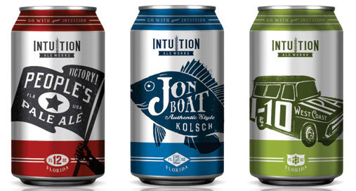 Intuition Ale Works Cans